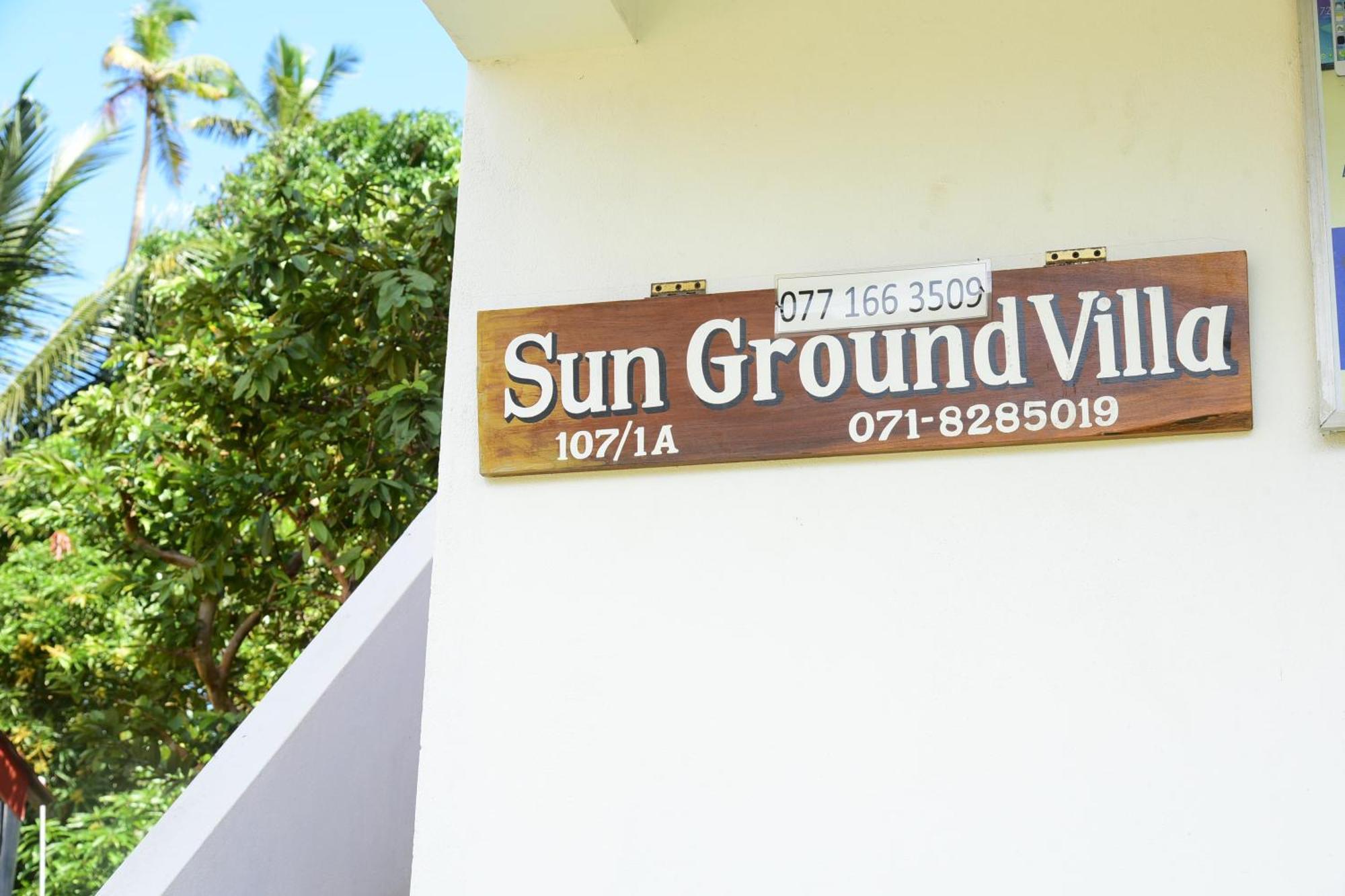 Sun Ground Villa Hikkaduwa Exterior foto